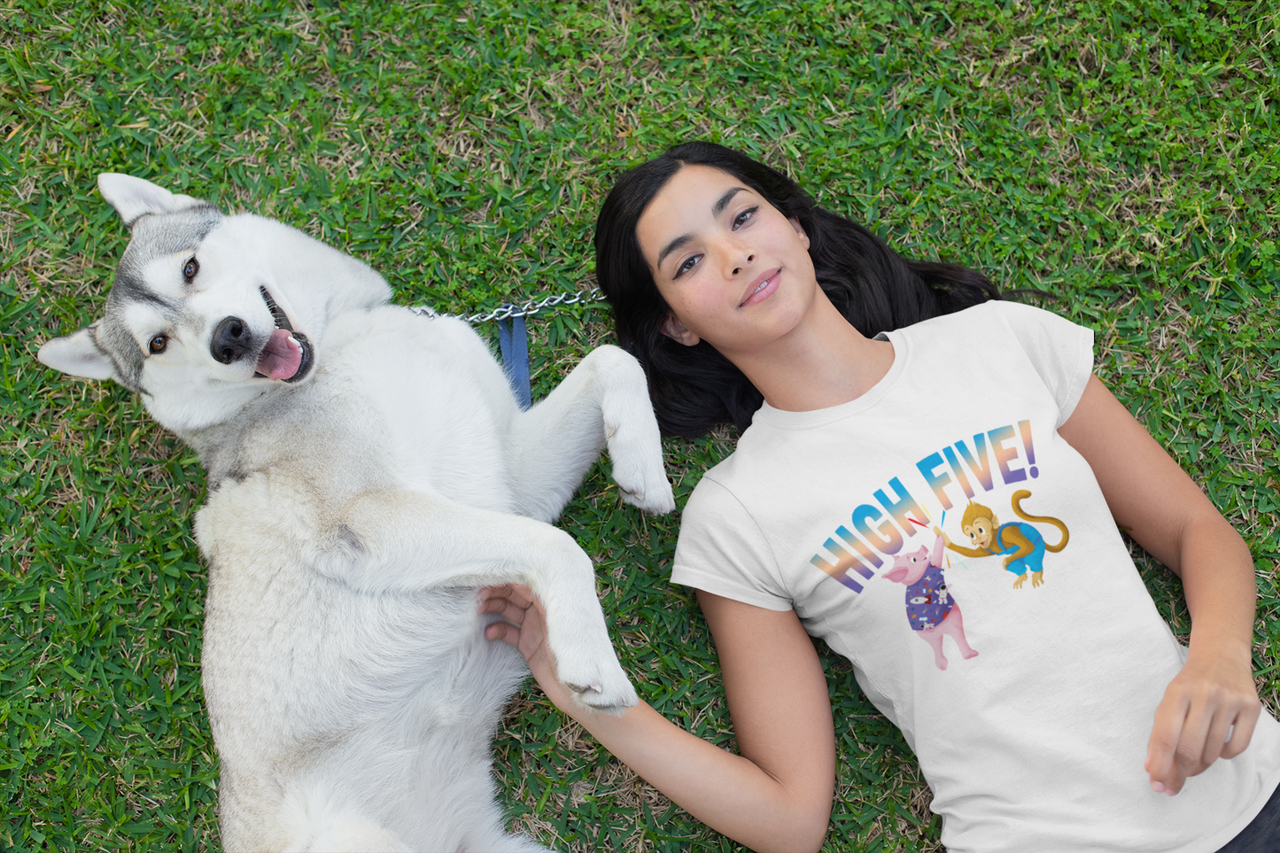 "High Five" Adult T-Shirt