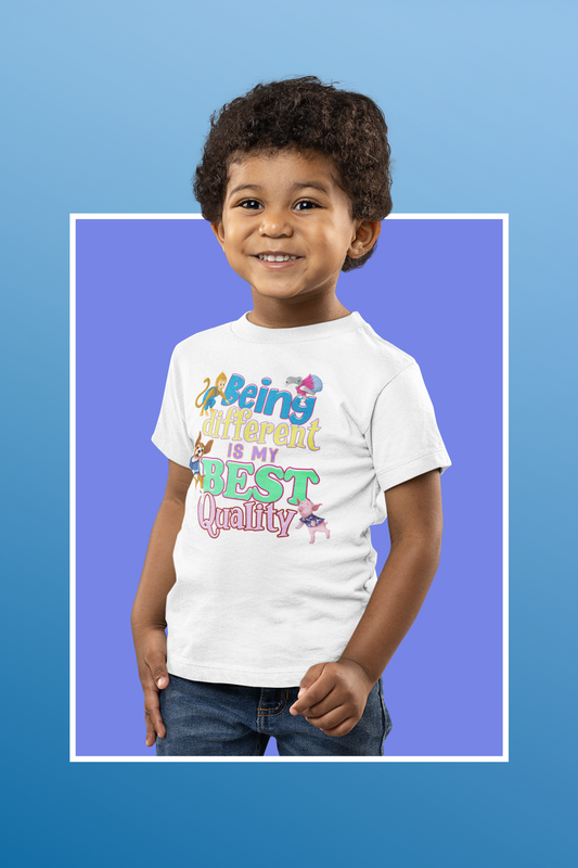 "Being Different..." Oinkers & Bananas Kids T-shirt